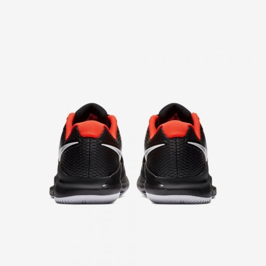 NikeCourt Air Zoom Vapor X | Black / Bright Crimson / White - Click Image to Close