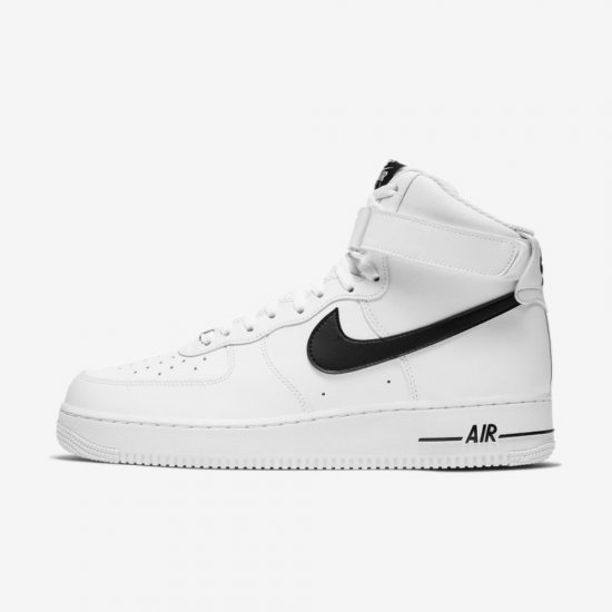 Nike Air Force 1 High '07 | White / Black - Click Image to Close
