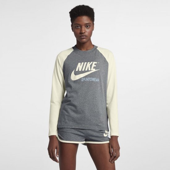 Nike Sportswear | Carbon Heather / Sail / Sail - Click Image to Close