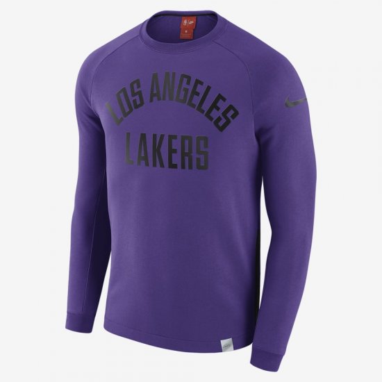 Los Angeles Lakers Nike Modern | Field Purple / Field Purple - Click Image to Close