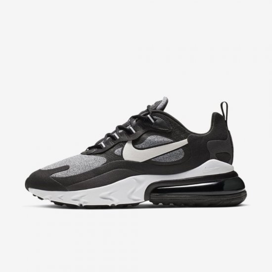 Nike Air Max 270 React (Op Art) | Black / Off Noir / Vast Grey - Click Image to Close