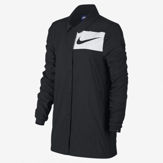 Nike Sportswear Swoosh | Black / White - Click Image to Close