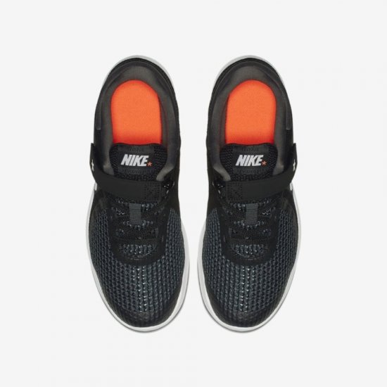 Nike Revolution 4 FlyEase | Black / Anthracite / Total Crimson / White - Click Image to Close