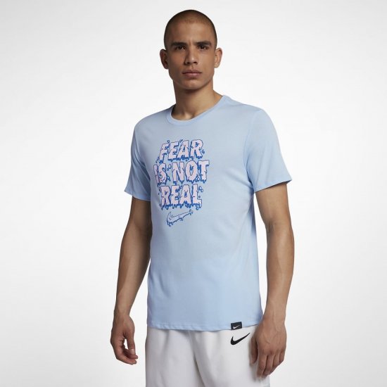 Nike Dri-FIT Kyrie "Fear Is Not Real" | Cobalt Tint / Royal Tint - Click Image to Close