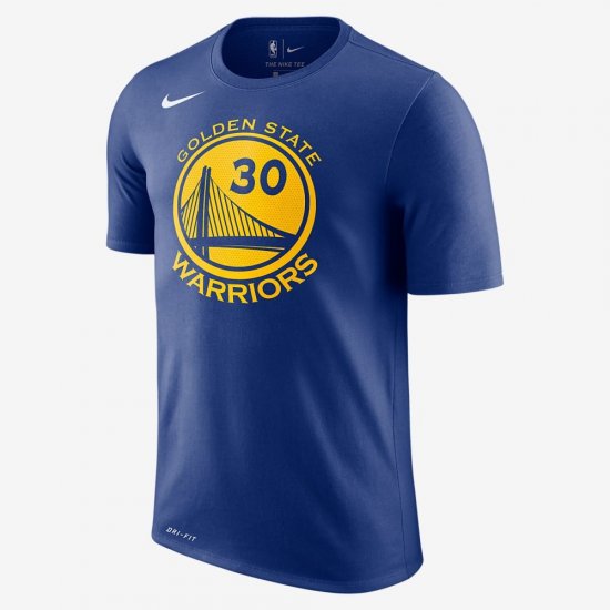 Nike Dry NBA Warriors (Curry) | Rush Blue - Click Image to Close