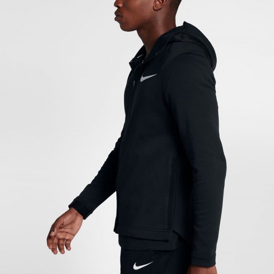 Nike Dry Hyper Elite Showtime | Black / Black / Black / White - Click Image to Close