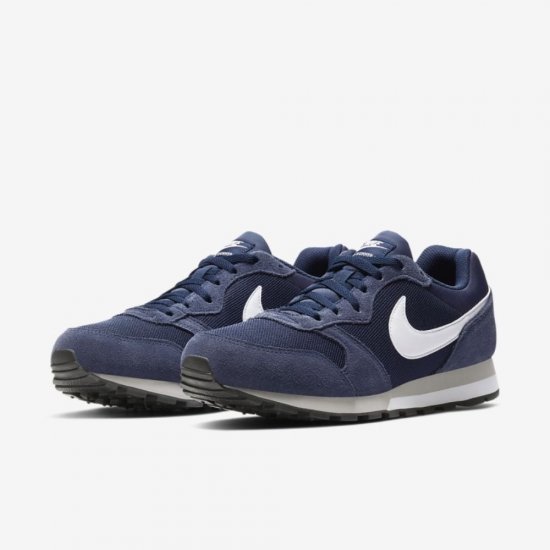 Nike MD Runner 2 | Midnight Navy / Wolf Grey / White - Click Image to Close