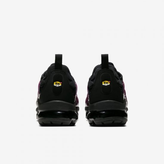 Nike Air VaporMax Plus | Black / Noble Red / Reflect Silver - Click Image to Close