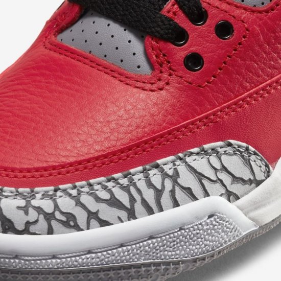 Air Jordan 3 Retro SE | Fire Red / Cement Grey / Black / Fire Red - Click Image to Close