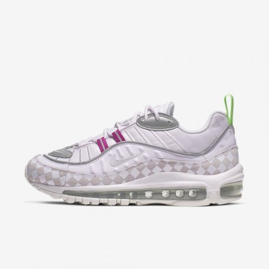 Nike Air Max 98 | Barely Grape / Barely Grape - Click Image to Close