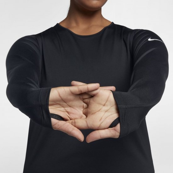 Nike Pro Warm | Black / White - Click Image to Close