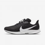 Nike Pegasus 36 FlyEase (Extra Wide) | Black / Thunder Grey / White