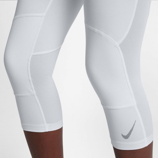 Nike Pro | White / Black - Click Image to Close