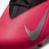 Nike Jr. Phantom Vision 2 Club Dynamic Fit MG | Laser Crimson / Black / Black / Metallic Silver