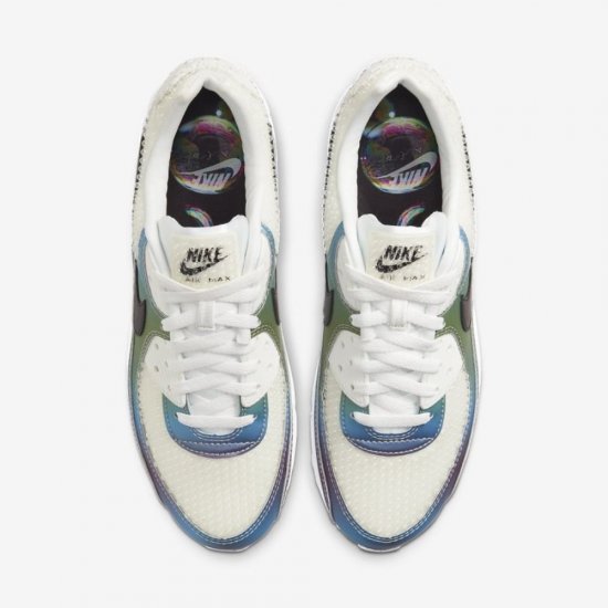 Nike Air Max 90 | Summit White / Multi-Colour / White / Black - Click Image to Close