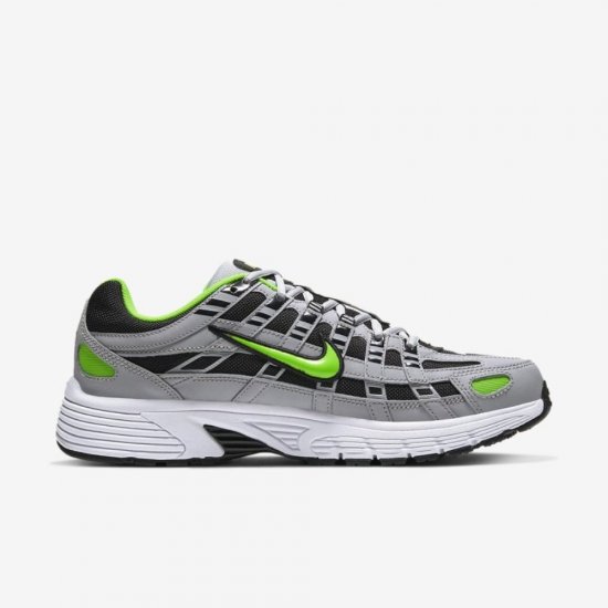 Nike P-6000 | Wolf Grey / Black / White / Electric Green - Click Image to Close