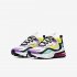 Nike Air Max 270 React | White / Black / Bright Violet / Dynamic Yellow