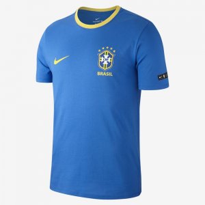 Brazil CBF Crest | Signal Blue / Midwest Gold
