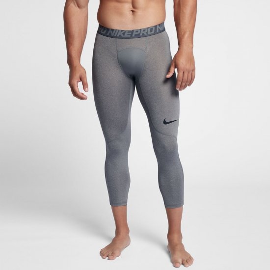 Nike Pro | Carbon Heather / Dark Grey / Black - Click Image to Close