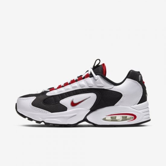 Nike Air Max Triax 96 | White / Black / Silver / University Red - Click Image to Close