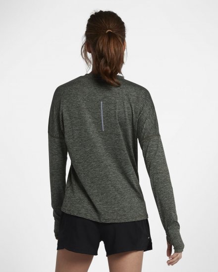 Nike Dri-FIT Element | Sequoia / Clay Green / Heather - Click Image to Close