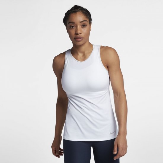 Nike Dri-FIT | White / Vast Grey / Atmosphere Grey - Click Image to Close