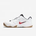 NikeCourt Lite 2 | White / Gridiron / Wheat / Laser Crimson