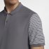 Nike Dri-FIT Pique Stripe | Gunsmoke / White / Black