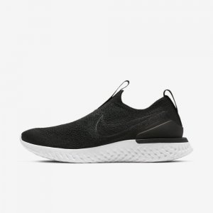 Nike Epic Phantom React Flyknit | Black / White / Black