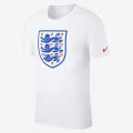 England Crest | White