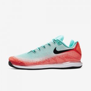 NikeCourt Air Zoom Vapor X Knit | Aurora / Hyper Crimson / Platinum Violet / Black