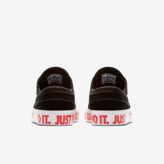 Nike SB Stefan Janoski JDI | Black / Bright Crimson / White - Click Image to Close