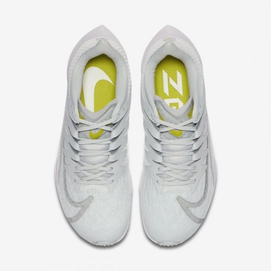 Nike Zoom Rival Fly | Pure Platinum / Dynamic Yellow / White / Pure Platinum - Click Image to Close