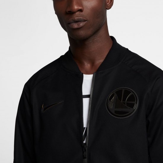 Golden State Warriors Nike Modern | Black - Click Image to Close