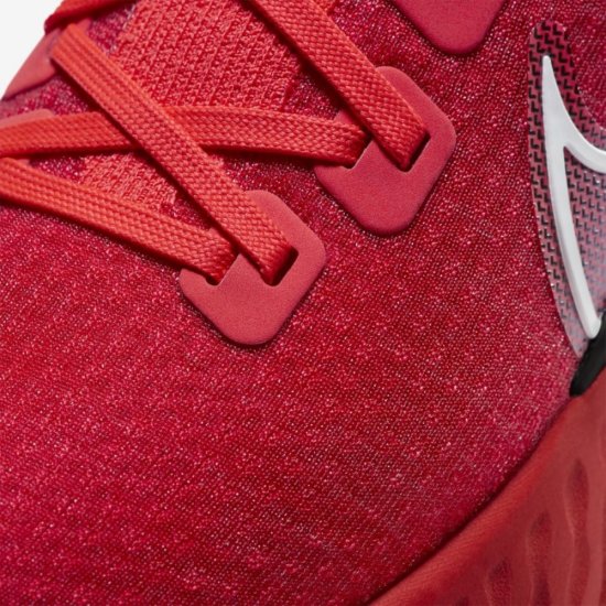 Nike React Infinity Run Flyknit | Bright Crimson / Black / Infrared / White - Click Image to Close