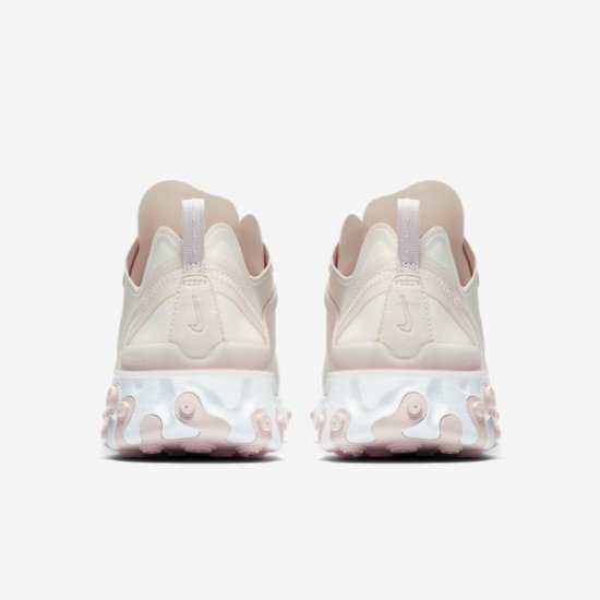 Nike React Element 55 | Pale Ivory / White / Light Soft Pink - Click Image to Close