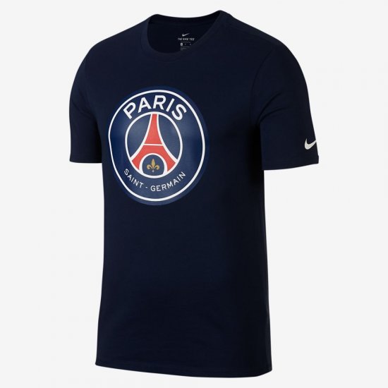 Paris Saint-Germain Crest | Midnight Navy / Challenge Red - Click Image to Close