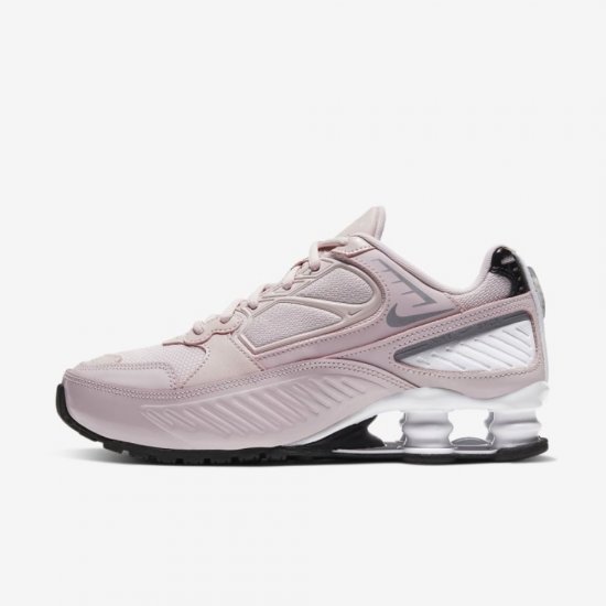 Nike Shox Enigma 9000 | Barely Rose / Black / White / Reflect Silver - Click Image to Close