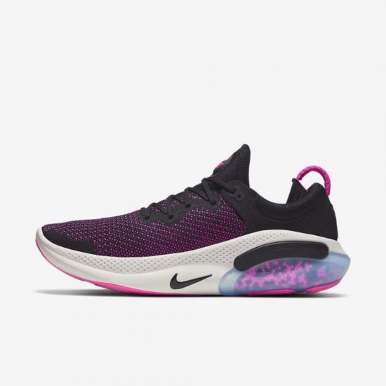 Nike Joyride Run Flyknit | Black / Anthracite / Pink Blast / Black - Click Image to Close