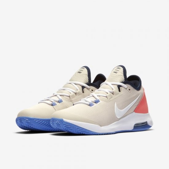 NikeCourt Air Max Wildcard | Light Orewood Brown / Royal Pulse / Sunblush / White - Click Image to Close