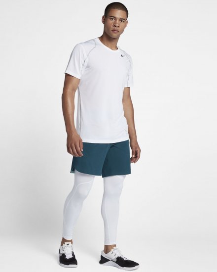 Nike Pro | White / Pure Platinum / Black - Click Image to Close