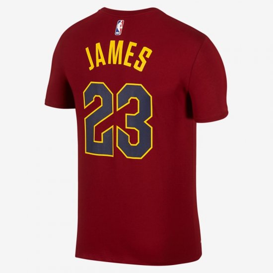 Nike Dry NBA Cavaliers (James) | Team Red - Click Image to Close