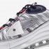 Nike Air Max 98 Premium | White / Wolf Grey / Gym Red / Starfish