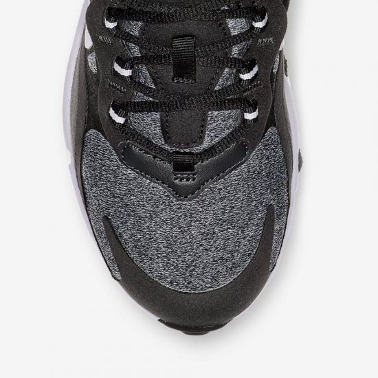 Nike Air Max 270 React | Black / Off Noir / White / Vast Grey - Click Image to Close