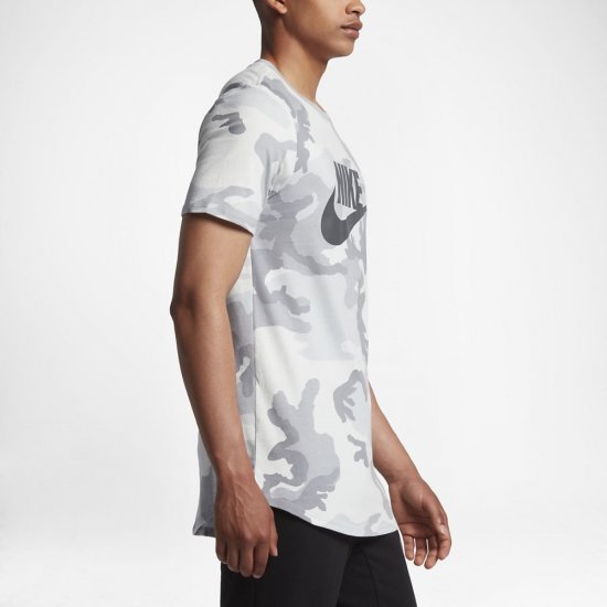 Nike Sportswear | White / Off-White / Dark Grey - Click Image to Close