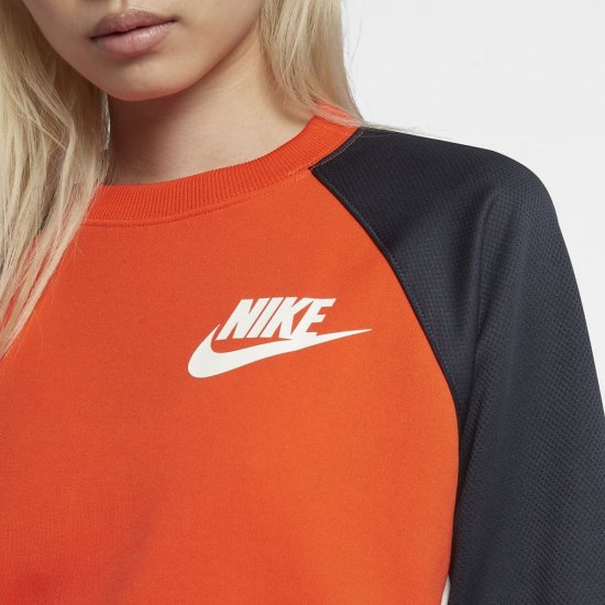 Nike Sportswear | Rush Orange / Dark Obsidian / Vast Grey / Vast Grey - Click Image to Close