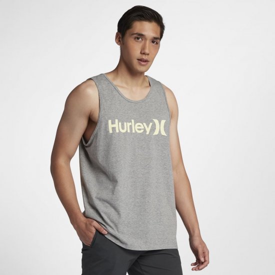 Hurley One And Only Push Through | Dark Grey Heather / Citron Tint - Click Image to Close