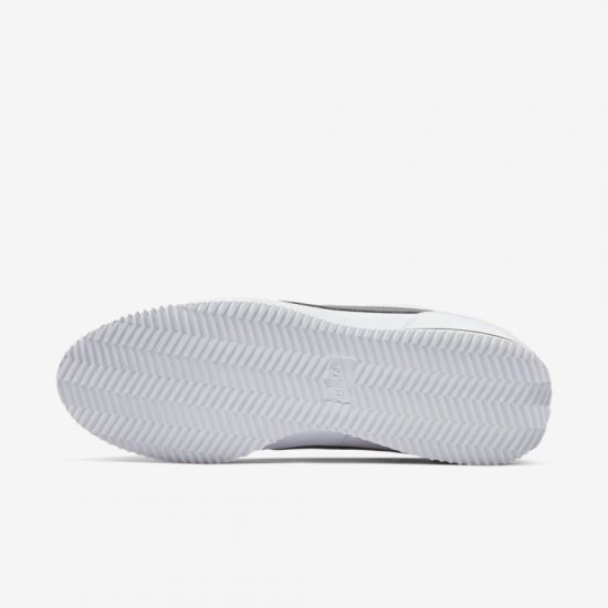 Nike Cortez Basic | White / Metallic Silver / Black - Click Image to Close