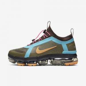 Nike Air VaporMax 2019 Utility | Medium Olive / Teal Nebula / Anthracite / Amber Rise