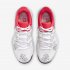 NikeCourt Air Zoom Vapor X | Summit White / Gridiron / Laser Crimson